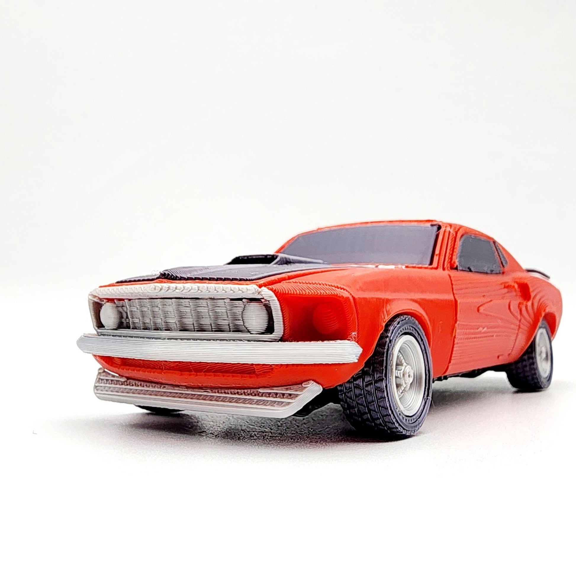 3D printed Ford Mustang Mach 1, Model 69 from movie John Wicks.