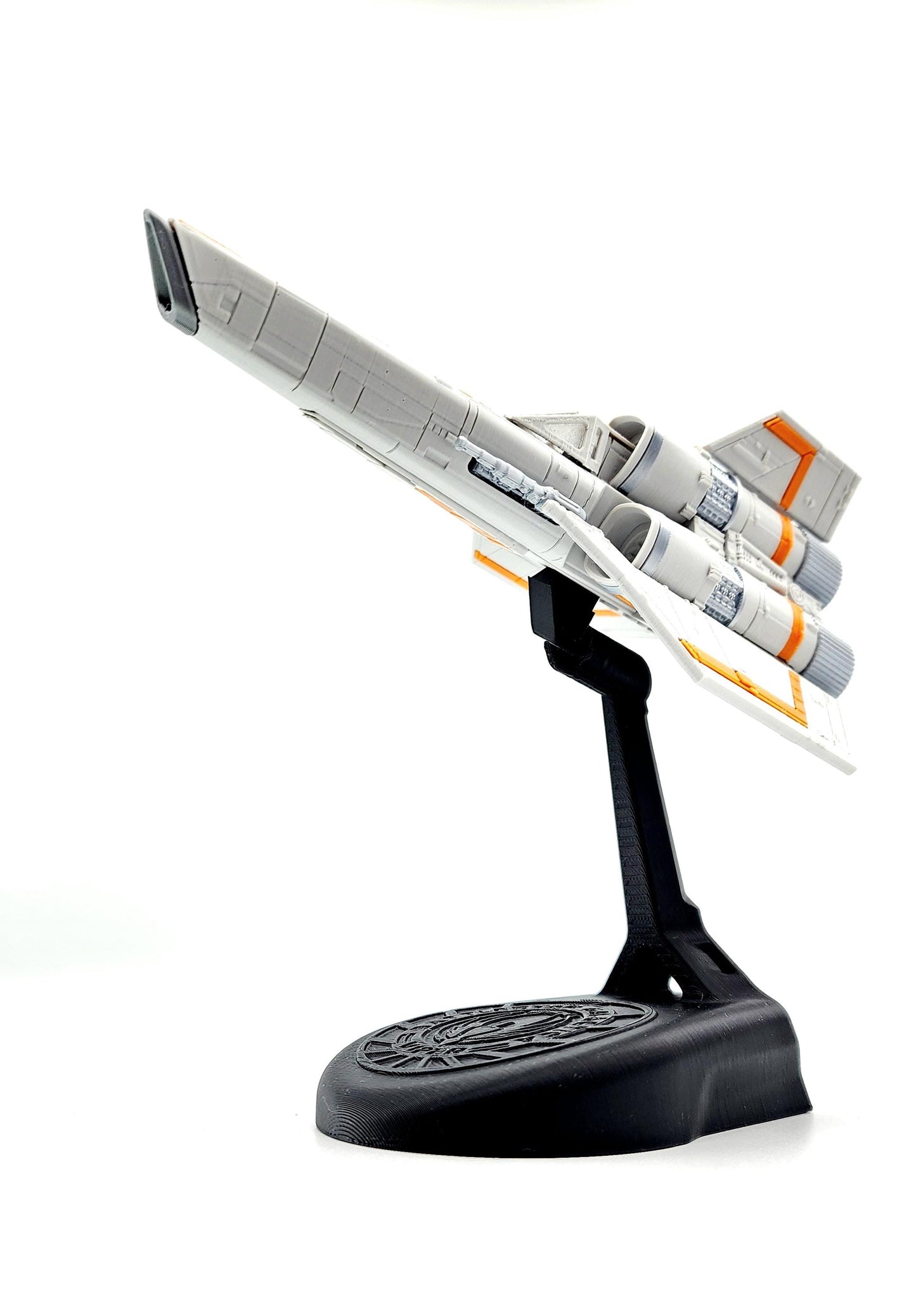 3D printed Battlestar Galactica Viper Mark I. Desktop Decoration. Fan art.