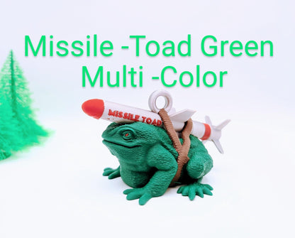 Missile Toad Christmas Ornament