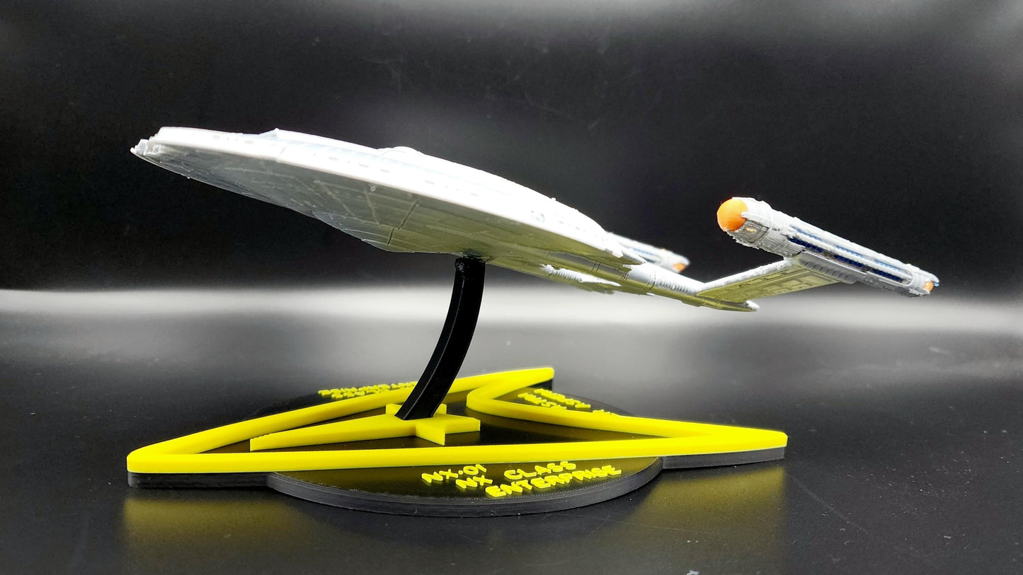 3D printed Enterprise NX Class from Star Trek.