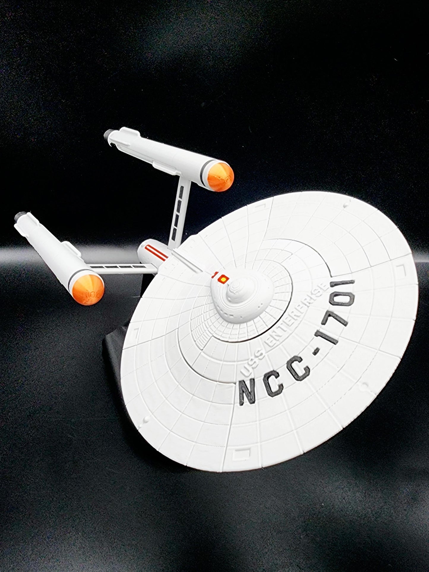 3D Printed Star Trek USS Enterprise NCC-1701. Fan art. Action Figure.