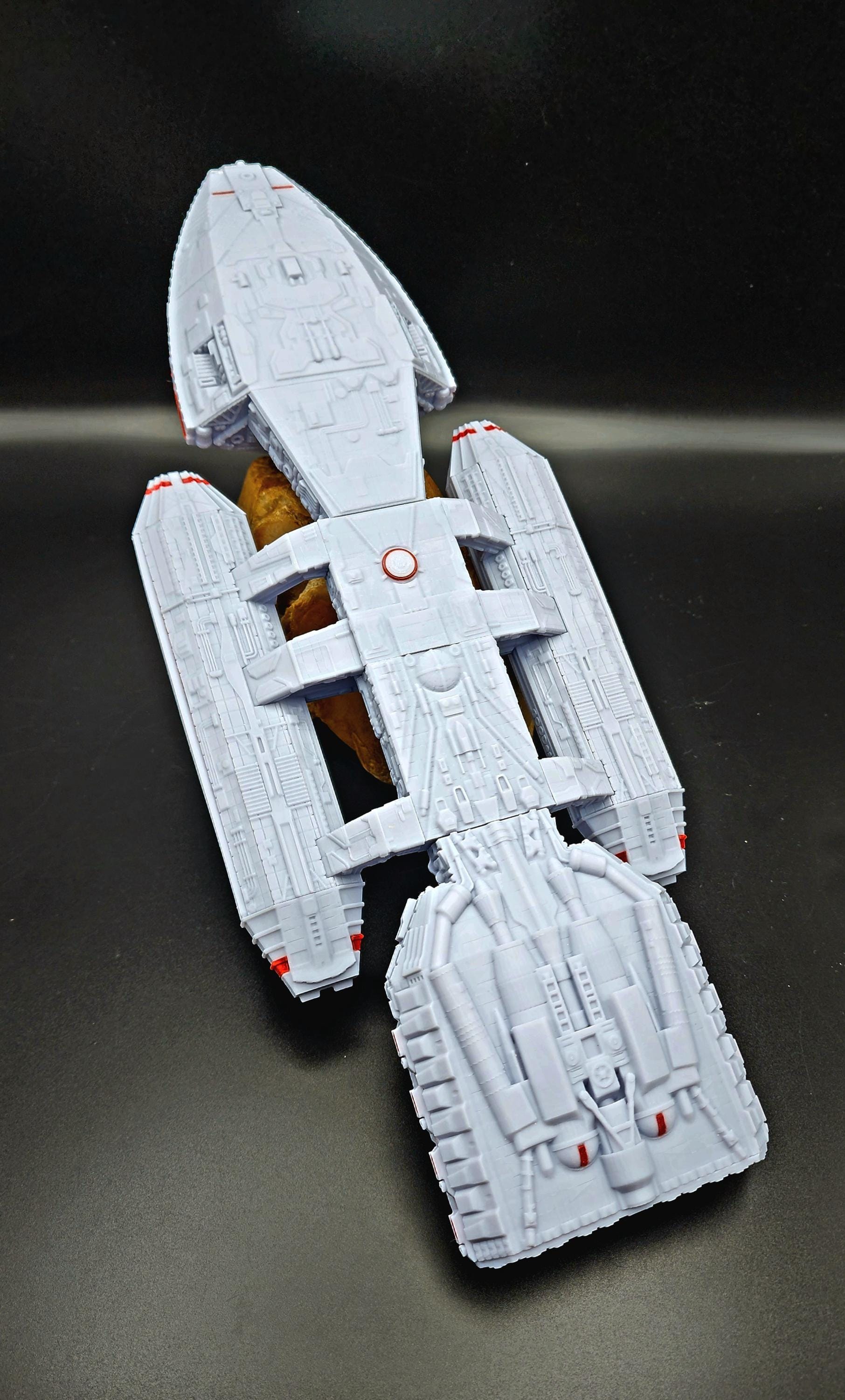 3D printed Battlestar Galactica(1978) desk decoration, toy, action figure.