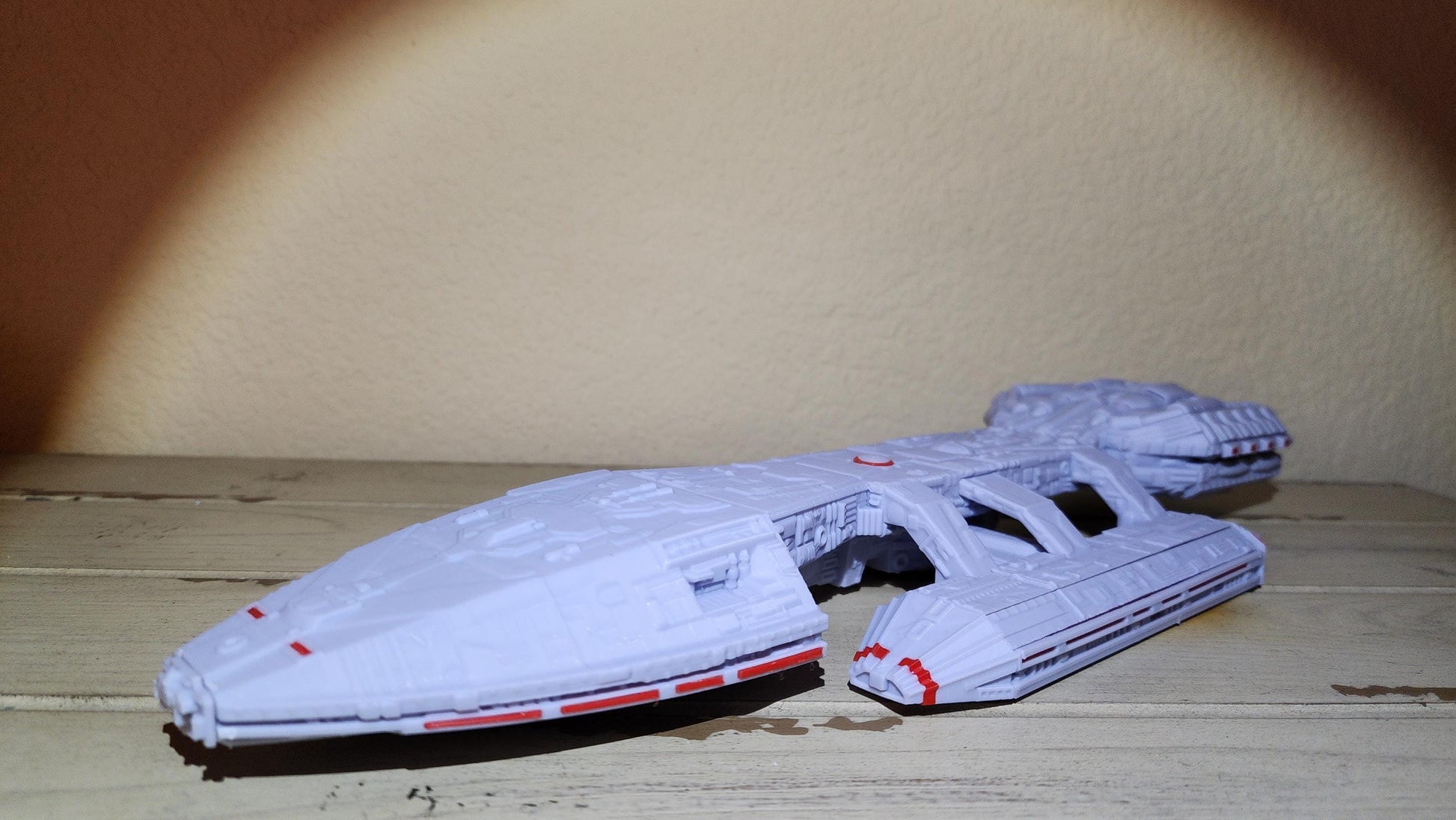 3D printed Battlestar Galactica(1978) desk decoration, toy, action figure.