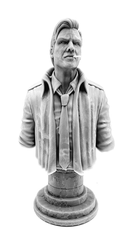 3D 14k resin printed John Constantine bust, desktop decoration.