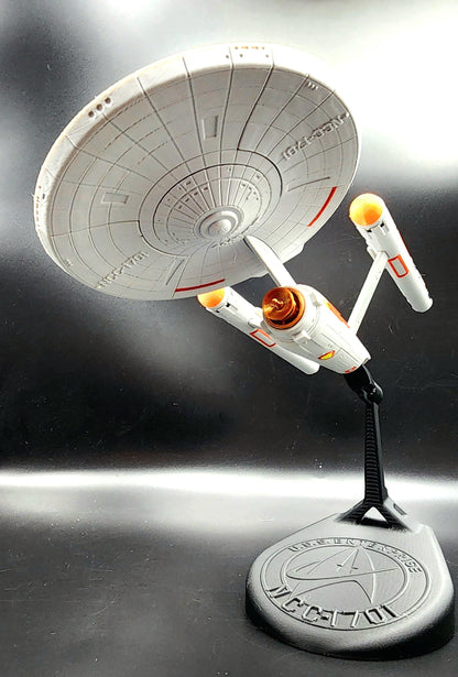 3D Printed Star Trek USS Enterprise NCC-1701. Fan art. Action Figure.