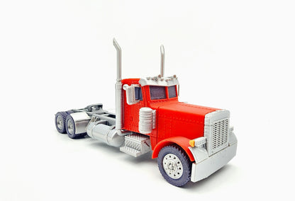 3D printed Peterbilt 379 desk decoration, action figure.