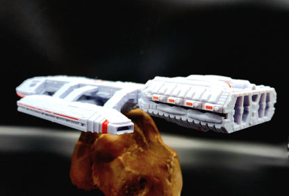 3D printed Battlestar Galactica(1978) desk decoration, toy, action figure.